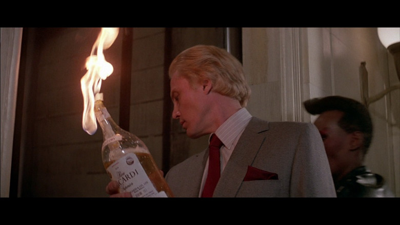 Bacardi Bottle in A View to a Kill (1985)