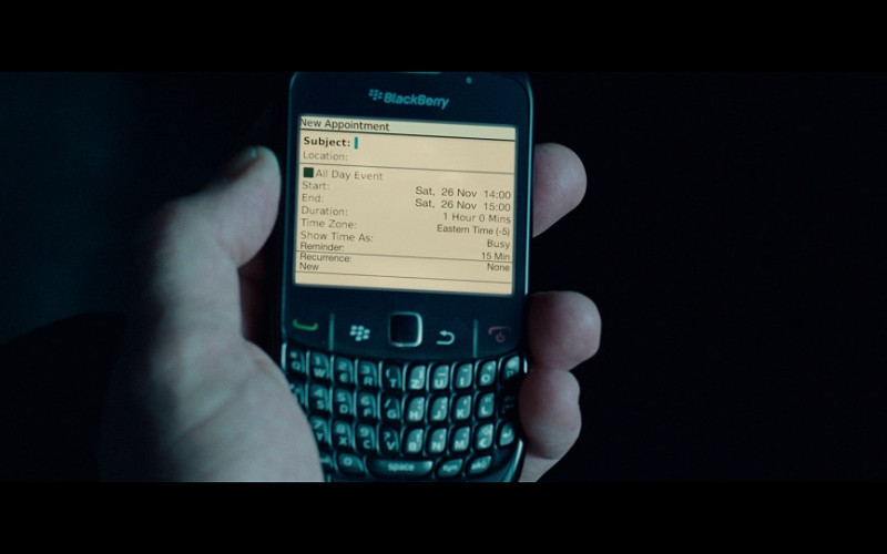Blackberry mobile phone in Unknown (2011)