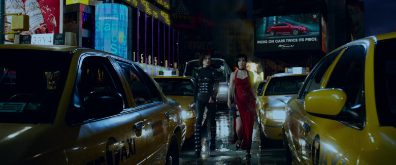 Budweiser, Morgan Stanley and Suzuki in Resident Evil Retribution (2012)