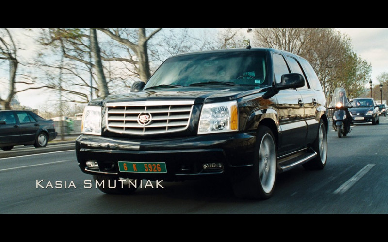 Cadillac Escalade Black Car in From Paris with Love (1)