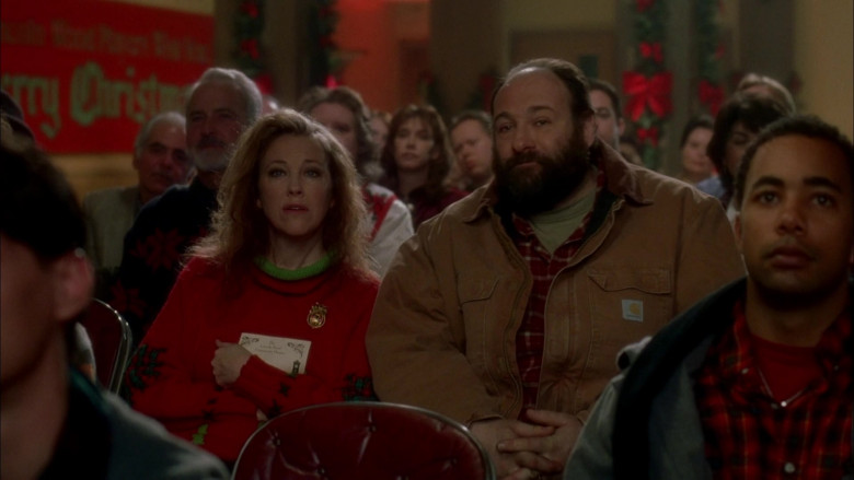 Carhartt Men's Jacket of Actor James Gandolfini as Tom Valco in Surviving Christmas Movie (6)