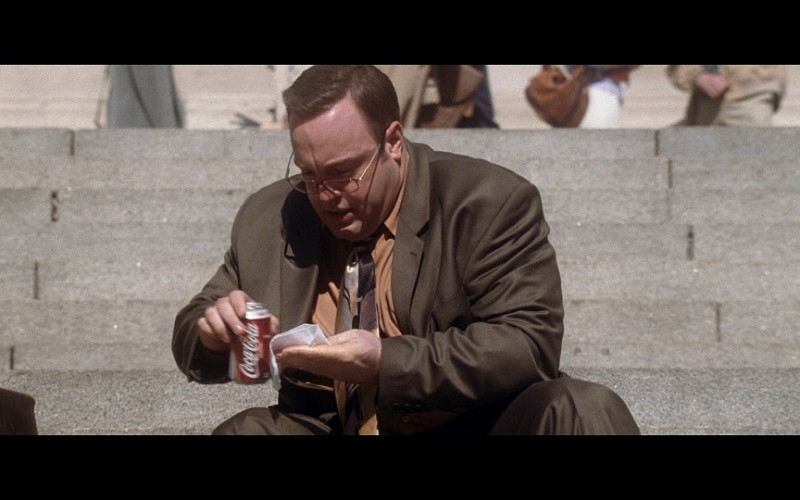 Coca-Cola Soda Drink Enjoyed by Kevin James as Albert Brennaman in Hitch (2005)