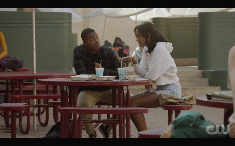 Converse High Top Sneakers of Daniel Ezra as Spencer James in All American S03E02 How to Survive in South Central (2021)