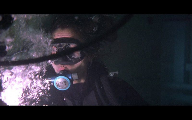 Cressi diving equipment in Tomorrow Never Dies (1997)