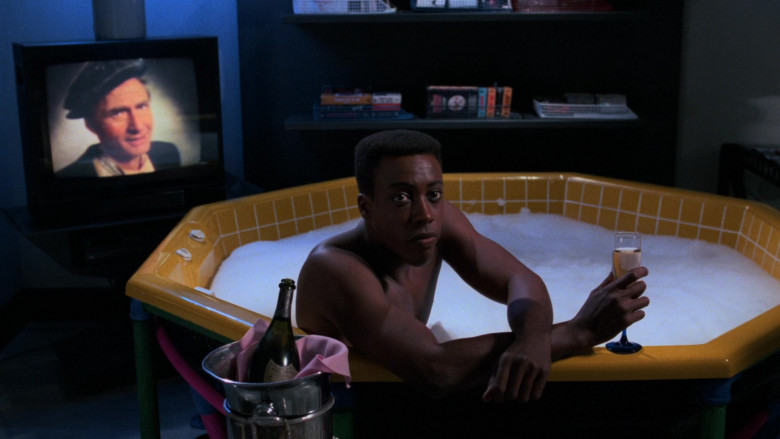 Dom Perignon Champagne Enjoyed by Arsenio Hall as Semmi in Coming to America (1988)