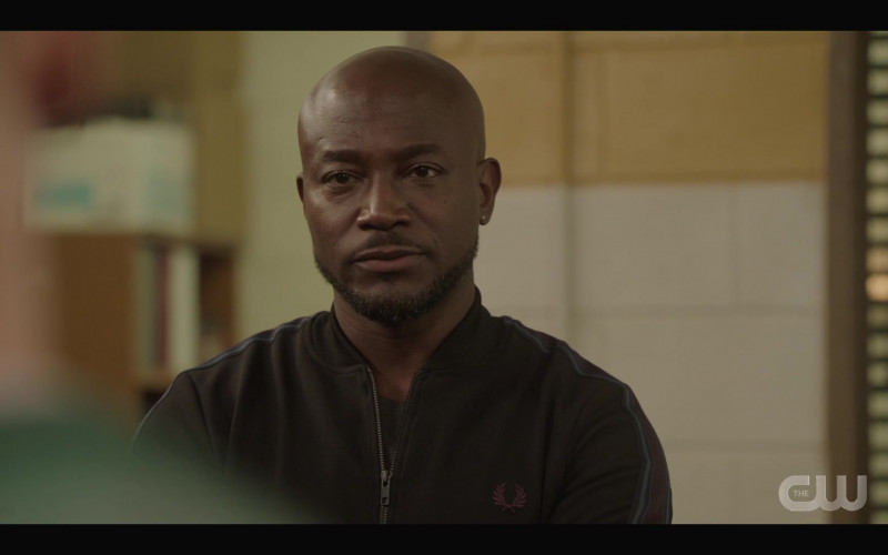 Fred Perry Men’s Sports Jacket of Taye Diggs as Billy Baker in All American S03E02 How to Survive in South Central (1)
