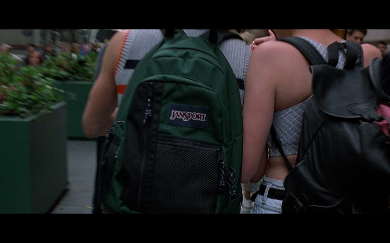 JanSport Green Backpack in The Peacemaker (1997)