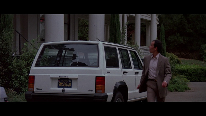 Jeep Cherokee White Car in A View to a Kill (1985)