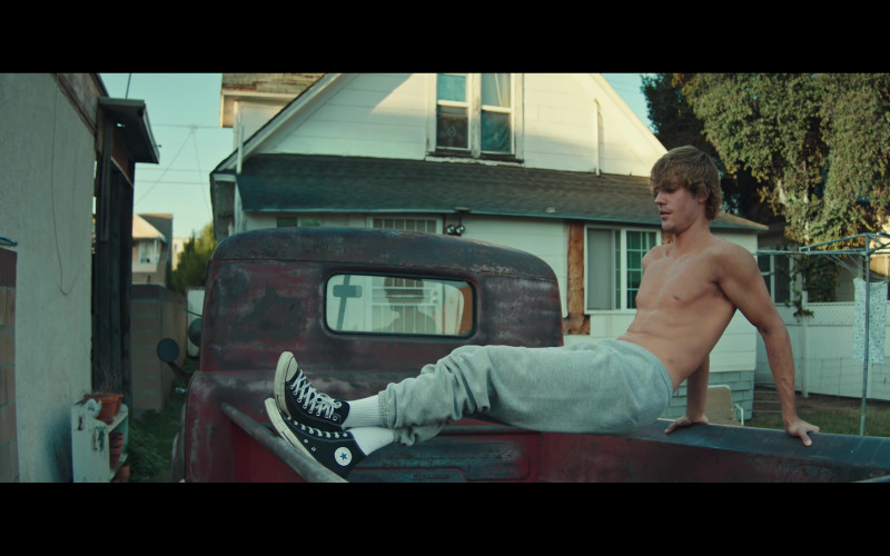 Justin Bieber Wears Converse Chuck Taylor All Star HiTop Sneakers in Anyone Music Video (1)