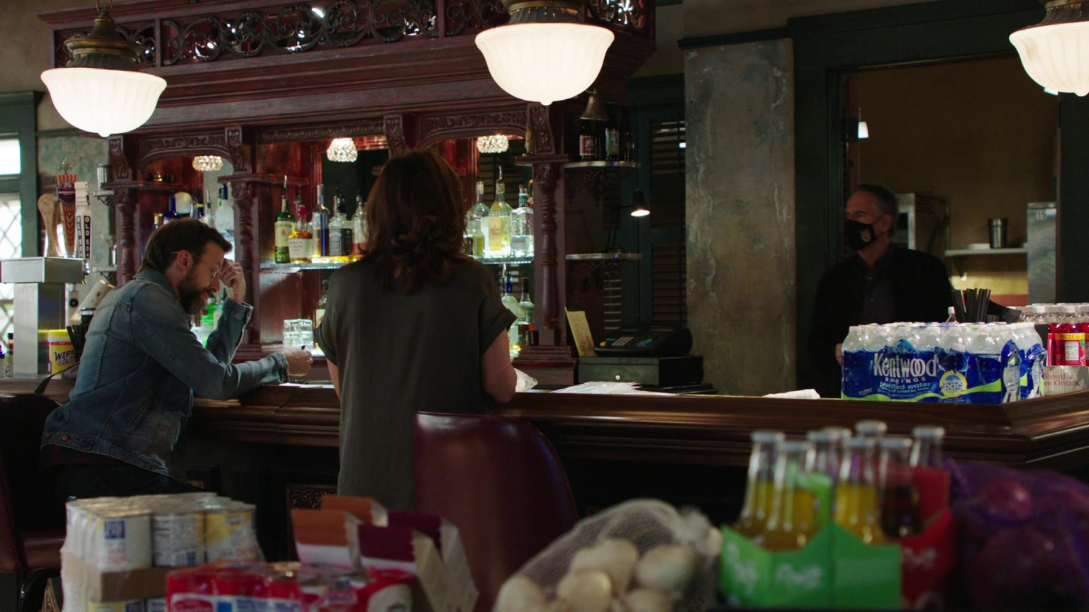 Kentwood Springs Bottled Water In NCIS New Orleans S07E07 "Leda And