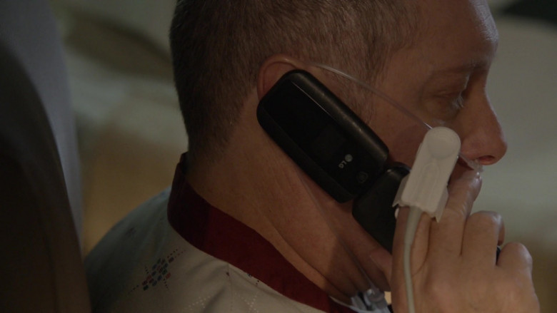 LG Mobile Phone Used by Actor James Spader as Raymond ‘Red' Reddington in The Blacklist S08E03 (2)