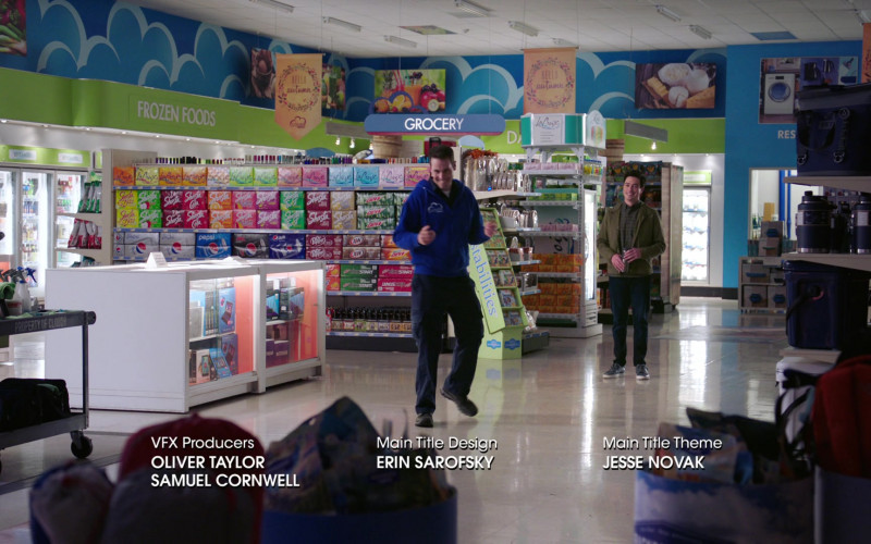 LaCroix, Shastam Mtn Dew, Pepsi, Dr Pepper, A&W Root Beer in Superstore S06E07 The Trough (2021)