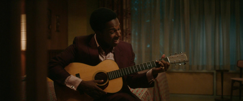 Martin Guitar of Leslie Odom Jr. as Sam Cooke in One Night in Miami (1)