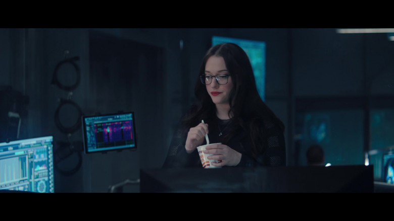 Maruchan Instant Lunch of Kat Dennings as Darcy Lewis in WandaVision S01E04 (1)