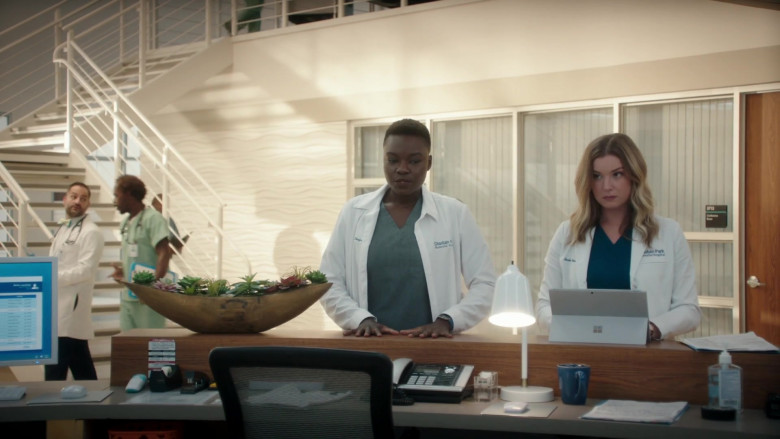 Microsoft Surface Tablet Used by Emily VanCamp as Nicolette ‘Nic' Nevin in The Resident S04E03 (1)
