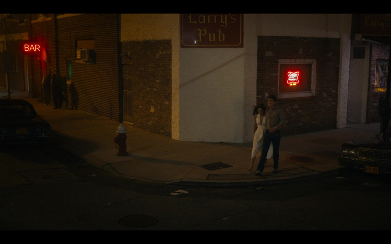Miller High Life Red Neon Sign in Bridge and Tunnel S01E01 The Graduates (2021)