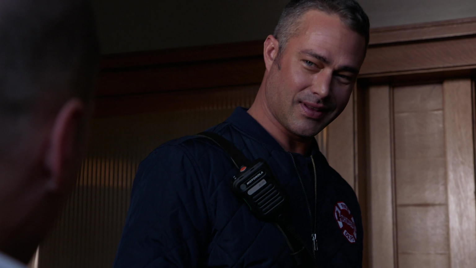 Motorola Radio Of Taylor Kinney As Lieutenant Kelly Severide In Chicago ...