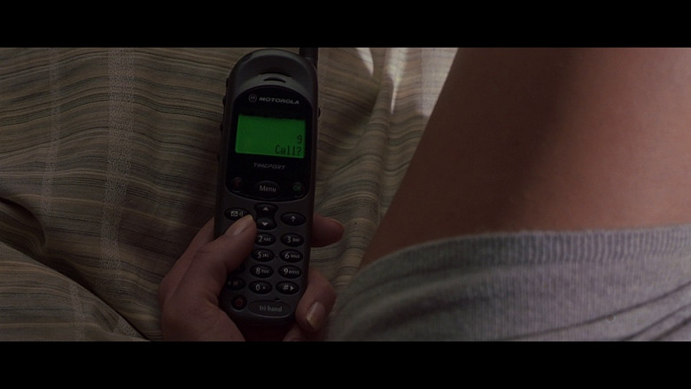 Motorola Timeport mobile phone in Don’t Say a Word (2001)