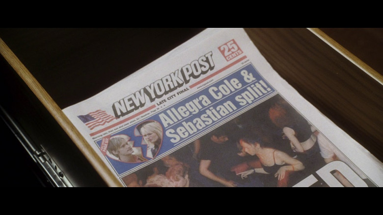 New York Post Newspaper in Hitch (2005)