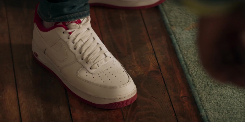 Nike Air Force 1 White Sneakers of Noel Clarke as Aaron ‘Bish' Bishop in Bulletproof S03E01 (3)