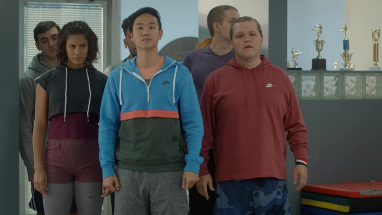 Nike Men's Hoodies in Cobra Kai S03E06