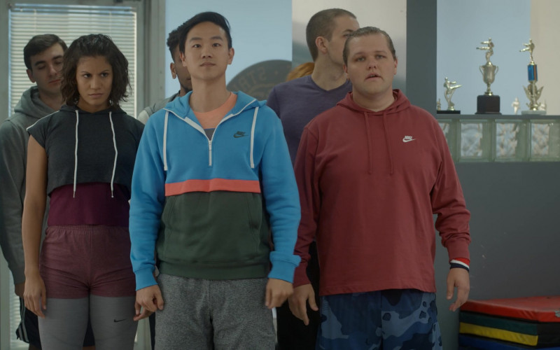 Nike Men's Hoodies in Cobra Kai S03E06