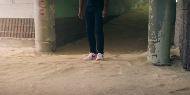 Nike Men's Shoes (White) Worn by Noel Clarke as Aaron ‘Bish' Bishop in Bulletproof S03E03 TV Show