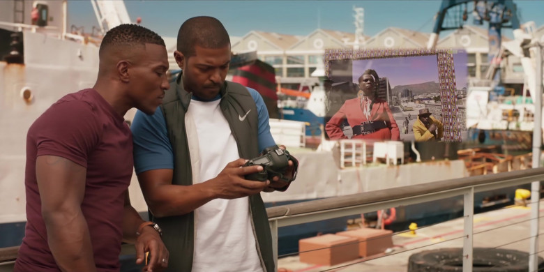 Nike Men's Vest of Noel Clarke as Aaron ‘Bish' Bishop in Bulletproof S03E01 (1)