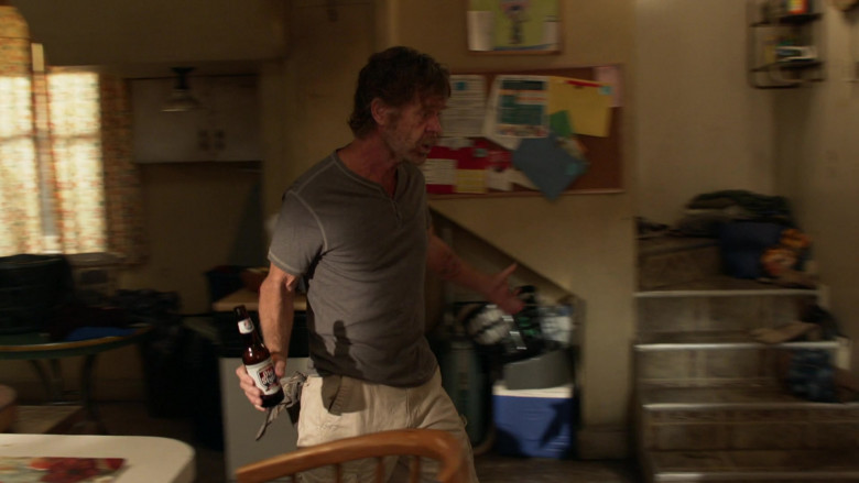 Old Style Beer Enjoyed by William H. Macy as Frank in Shameless S11E04 (1)