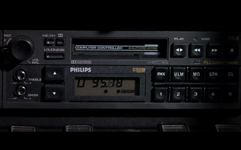 Philips Car Audio in The Living Daylights (1987)