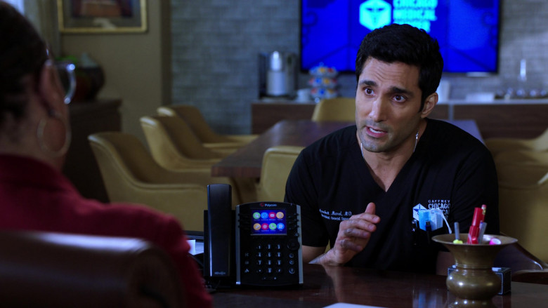 Polycom Telephone in Chicago Med S06E04