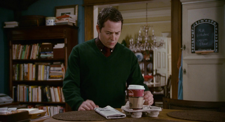 Seattle's Best Coffee of Matthew Broderick as Dr. Steve Finch in Deck the Halls (2)