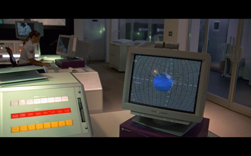 Silicon Graphics Monitor and Indigo2 Workstation in The Peacemaker 1997 (1)