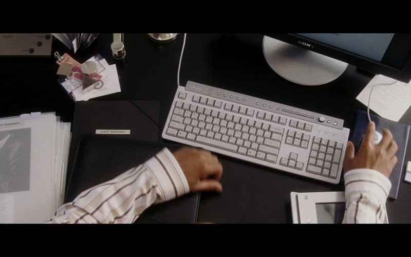 Sony Monitor and Vaio PC Keyboard in Hitch (2005)