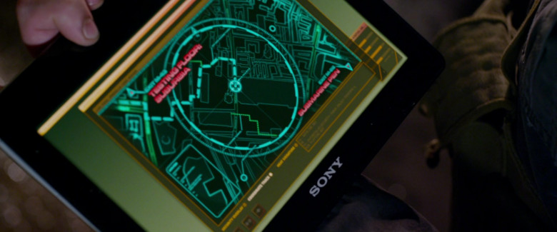 Sony Tablet in Resident Evil Retribution (2)