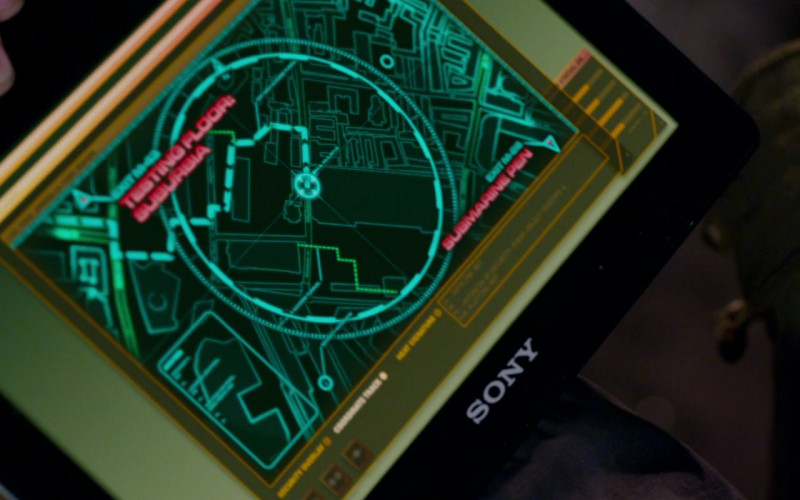 Sony Tablet in Resident Evil Retribution (2)