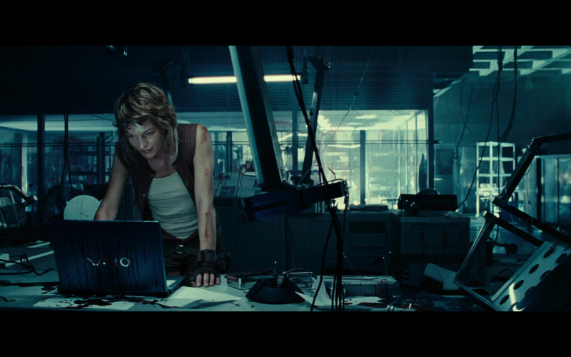 Sony Vaio Laptop Used by Milla Jovovich as Alice in Resident Evil Extinction