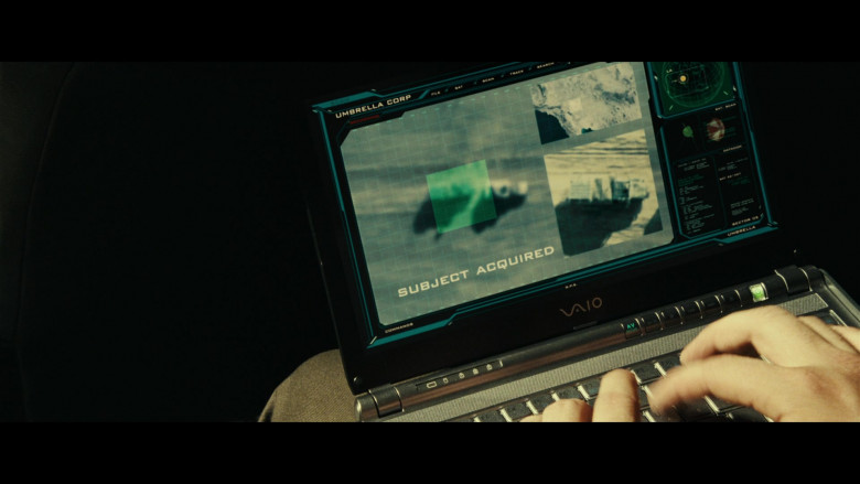 Sony Vaio Laptops of Iain Glen as Dr. Alexander Isaacs in Resident Evil Extinction (3)