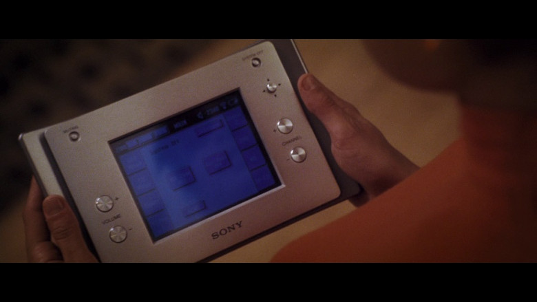Sony control panel in Hitch (2005)