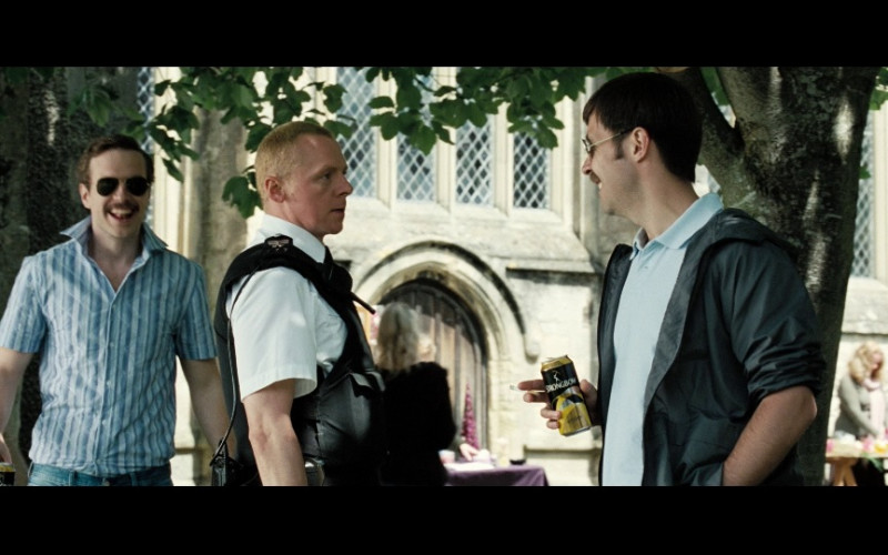 Strongbow Cider of Paddy Considine in Hot Fuzz (2007)