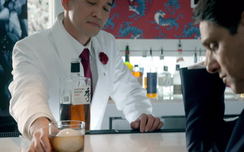 Suntory Whisky Enjoyed by Ralph Macchio as Daniel LaRusso in Cobra Kai S03E04 (1)