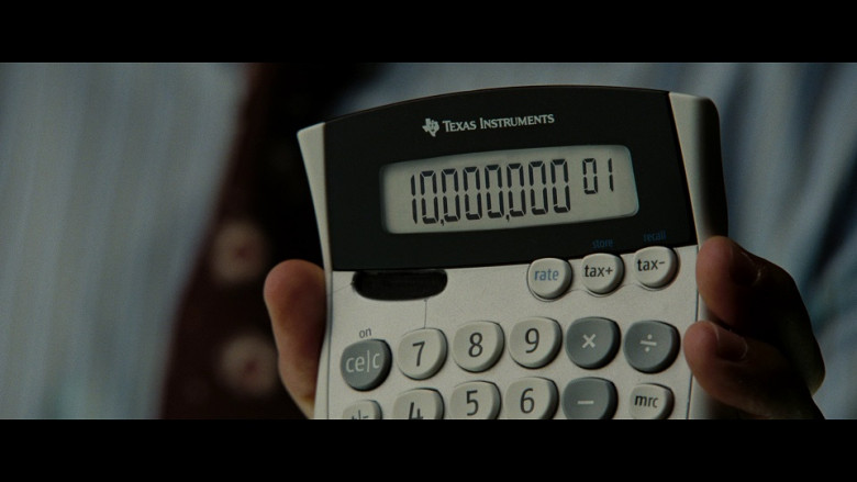 Texas Instruments Calculator in The Taking of Pelham 123 (2009)