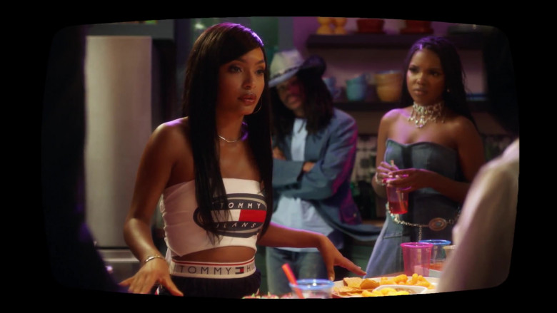 Tommy Hilfiger Women’s Outfit in Grown-ish S03E09 Public Service Announcement (2021)