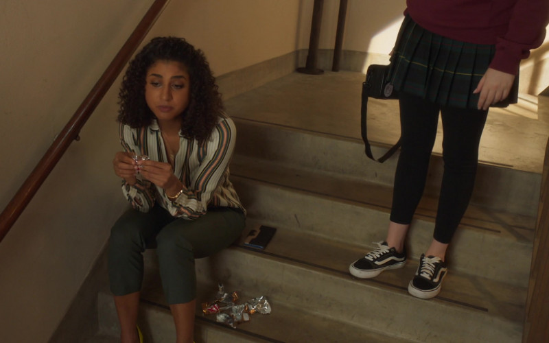 Vans Shoes of Kyla Kenedy as Orly Bremer in Mr. Mayor S01E03 Brentwood Trash (2021)