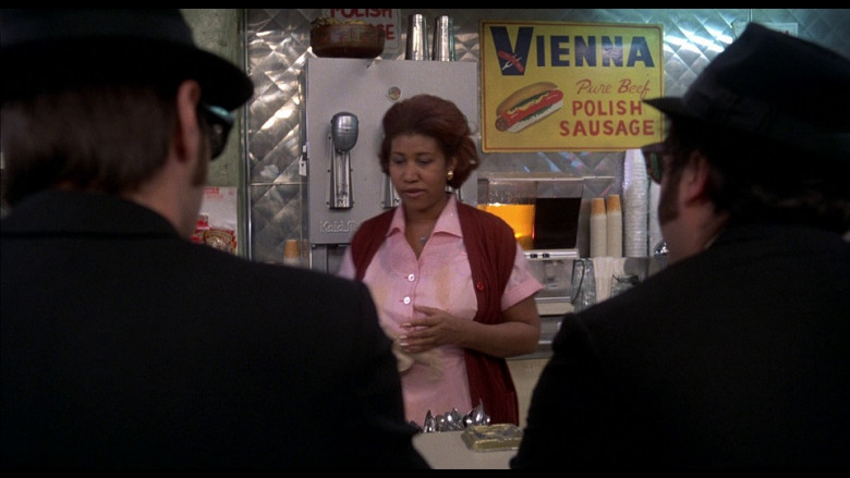 Vienna Beef Polish Sausage Sign in The Blues Brothers (1980)