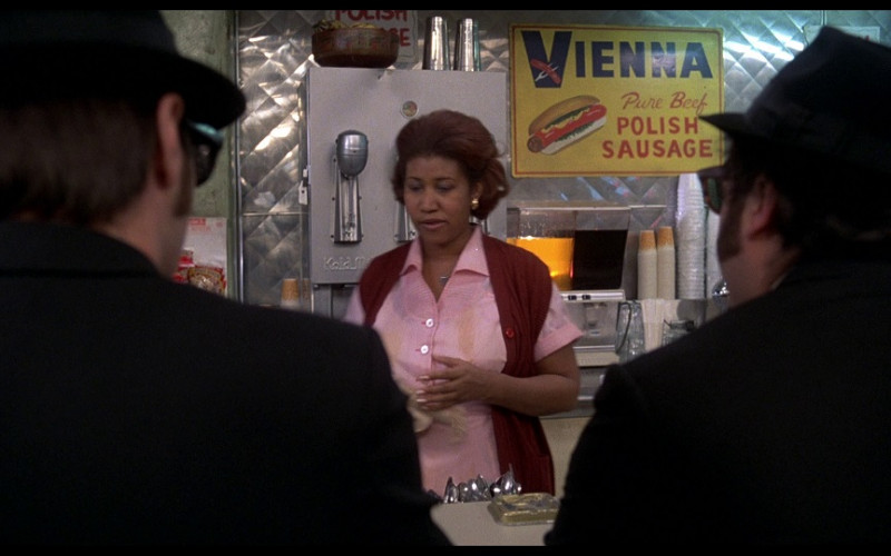 Vienna Beef Polish Sausage Sign in The Blues Brothers (1980)