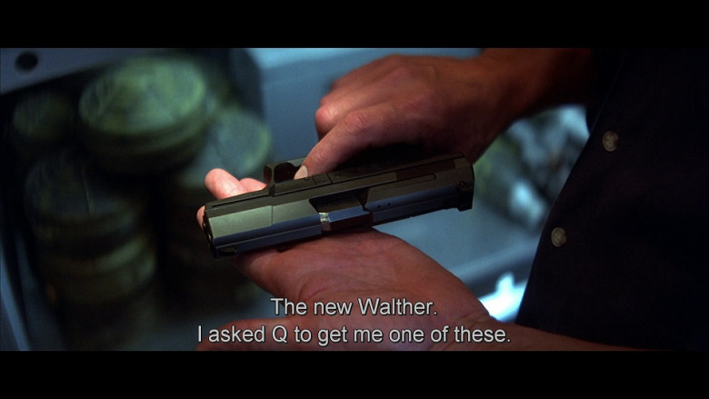 Walther P99 pistol in Tomorrow Never Dies (1997)