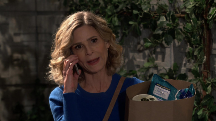 Wise Snacks Held By Kyra Sedgwick As Jean Raines In Call Your Mother S01e01 Pilot 2021