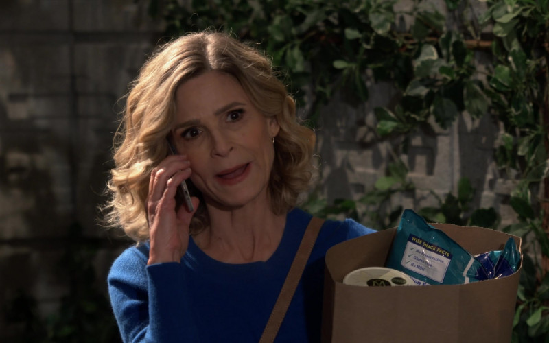 Wise Snacks Held by Kyra Sedgwick as Jean Raines in Call Your Mother S01E01 Pilot (2021)