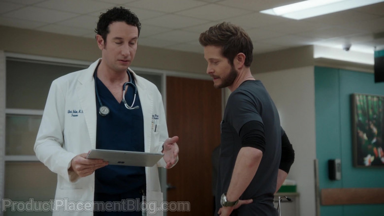 3M Littmann Stethoscope and Microsoft Surface Tablet Used by Actor in The Resident S04E06 Requiems & Revivals (2021)